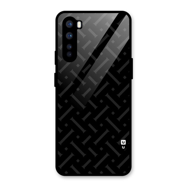 Classic Pipes Pattern Glass Back Case for OnePlus Nord