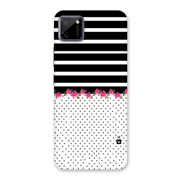 Classic Polka Stripes Back Case for Realme C11