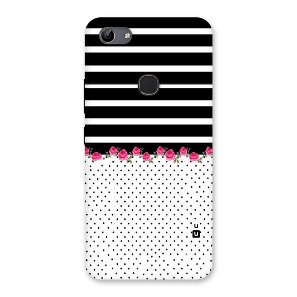 Classic Polka Stripes Back Case for Vivo Y81