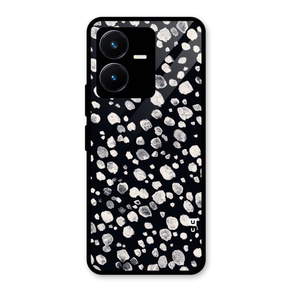 Classic Rocks Pattern Glass Back Case for Vivo Y22