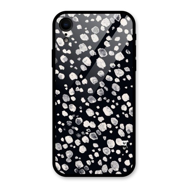 Classic Rocks Pattern Glass Back Case for XR