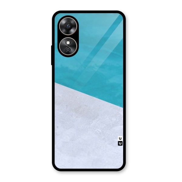 Classic Rug Design Glass Back Case for Oppo A17