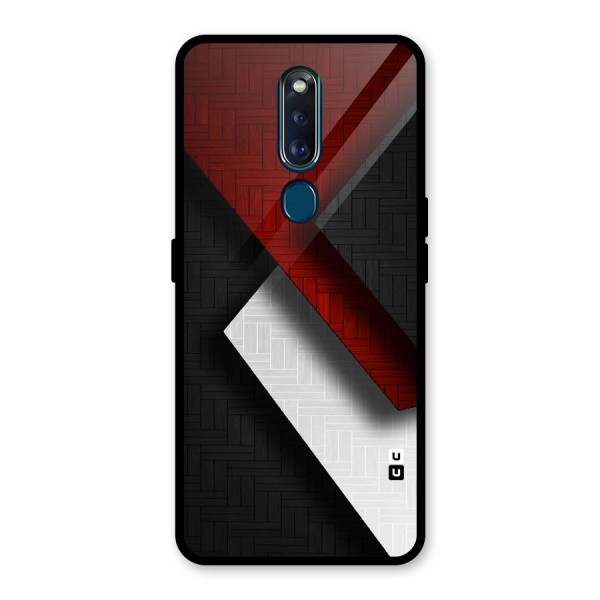 Classic Shades Design Glass Back Case for Oppo F11 Pro