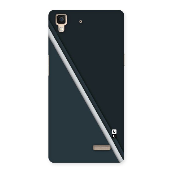 Classic Single Stripe Back Case for Oppo R7