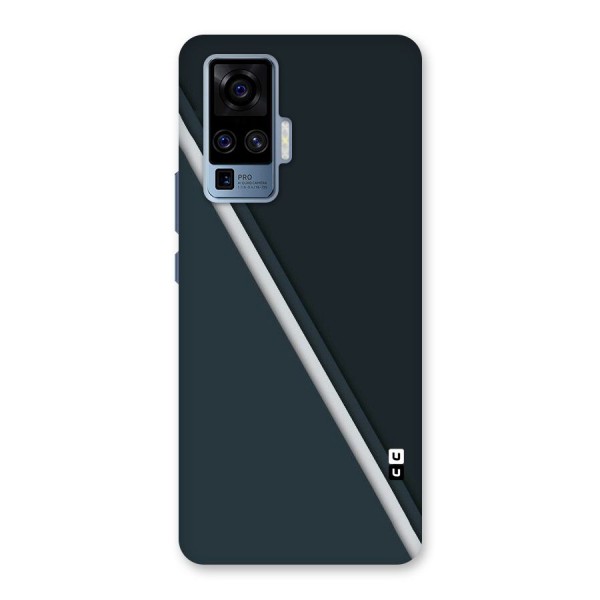 Classic Single Stripe Back Case for Vivo X50 Pro