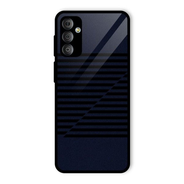 Classic Stripes Cut Glass Back Case for Galaxy F23