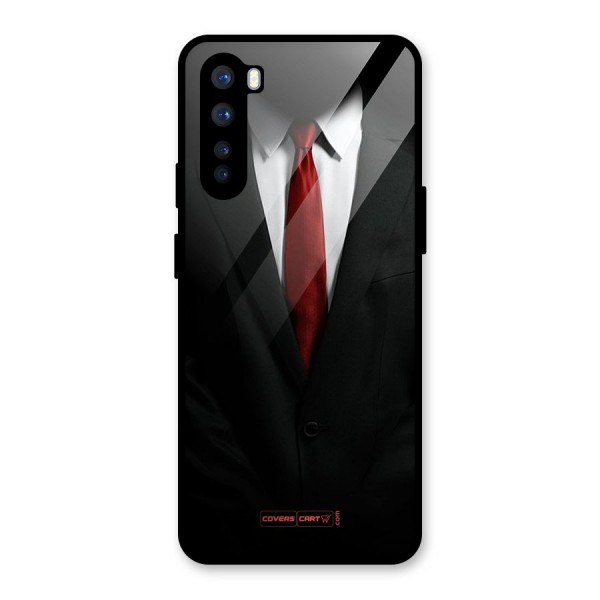 Classic Suit Glass Back Case for OnePlus Nord