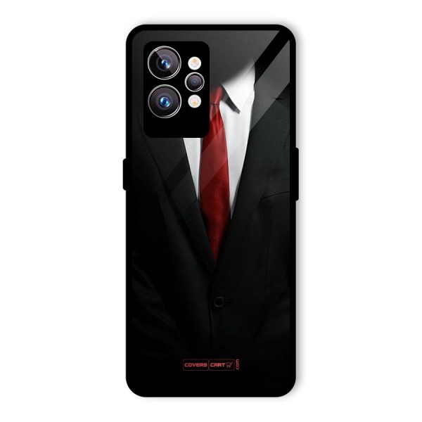 Classic Suit Glass Back Case for Realme GT2 Pro