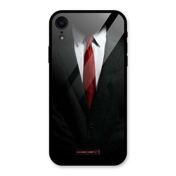 Classic Suit Glass Back Case for XR