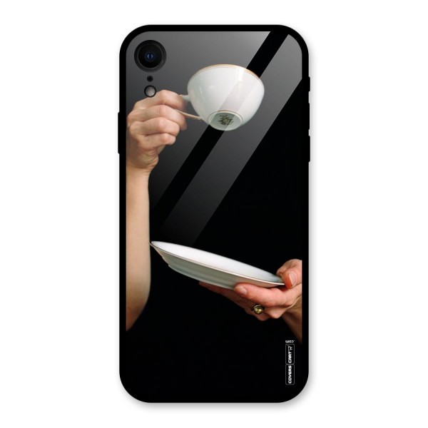 Classic Tea Cup Glass Back Case for XR