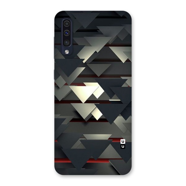 Classic Triangles Design Back Case for Galaxy A50