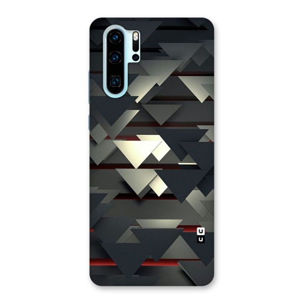 Classic Triangles Design Back Case for Huawei P30 Pro