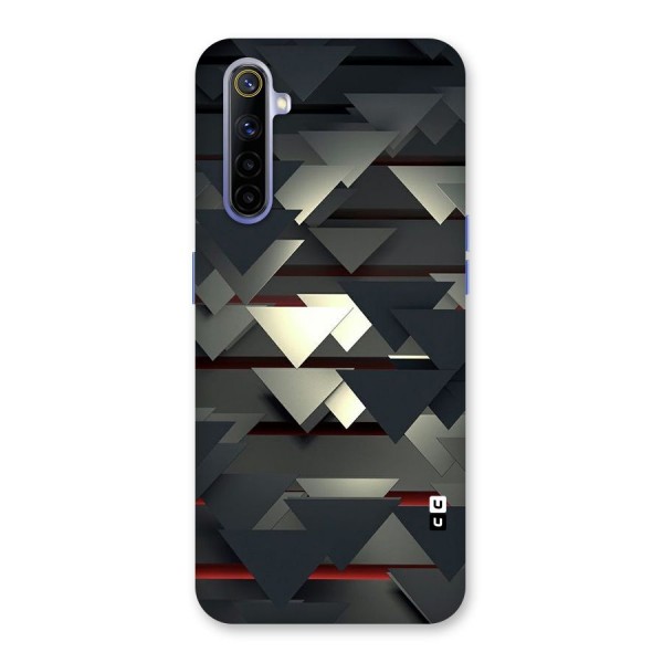 Classic Triangles Design Back Case for Realme 6