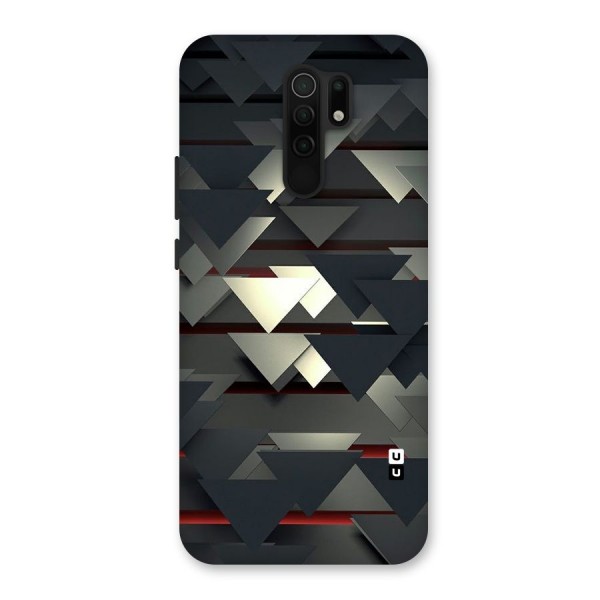 Classic Triangles Design Back Case for Redmi 9 Prime