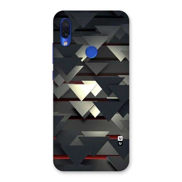 Classic Triangles Design Back Case for Redmi Note 7