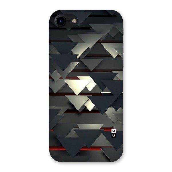 Classic Triangles Design Back Case for iPhone SE 2020