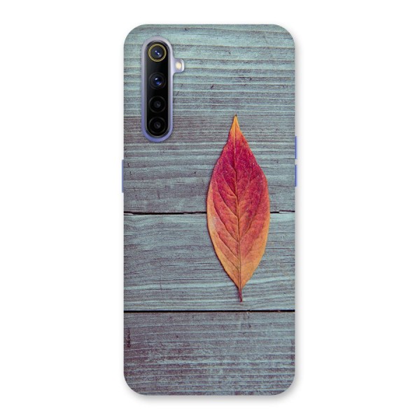 Classic Wood Leaf Back Case for Realme 6i