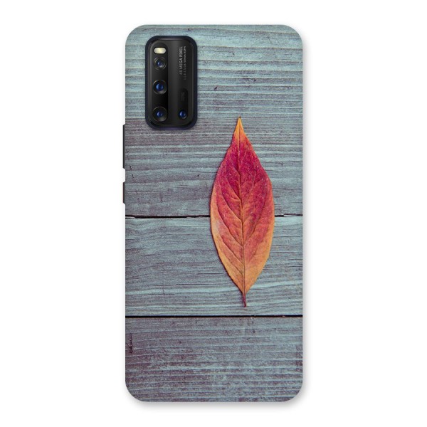 Classic Wood Leaf Back Case for Vivo iQOO 3