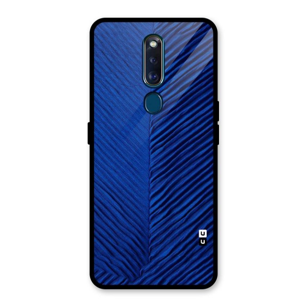 Classy Blues Glass Back Case for Oppo F11 Pro