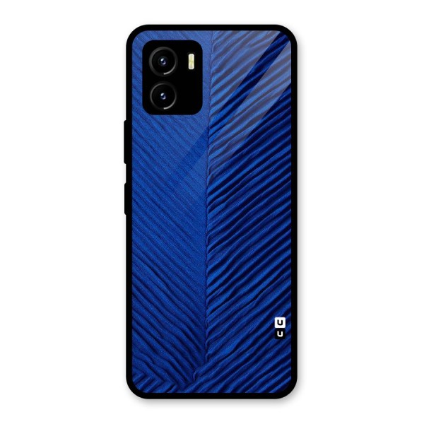 Classy Blues Glass Back Case for Vivo Y15s