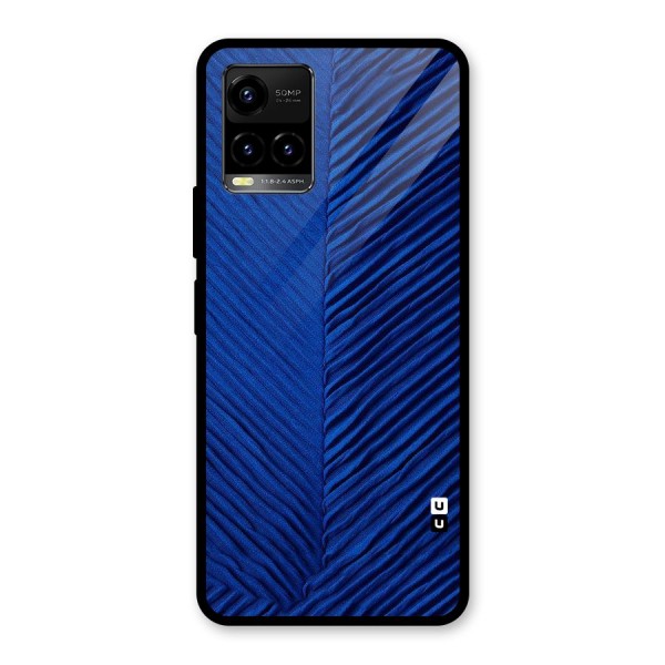 Classy Blues Glass Back Case for Vivo Y21 2021