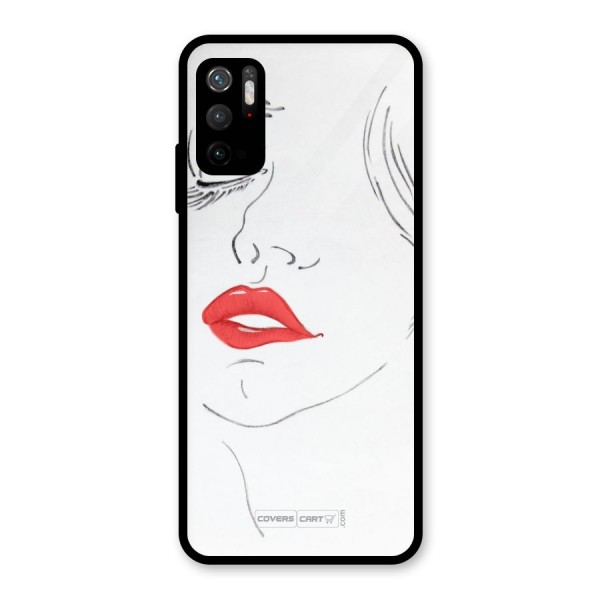 Classy Girl Glass Back Case for Poco M3 Pro 5G