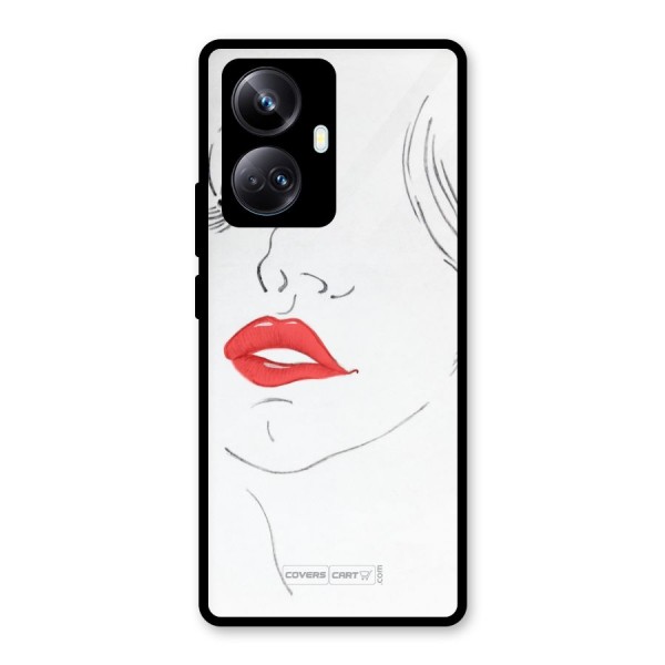 Classy Girl Glass Back Case for Realme 10 Pro Plus