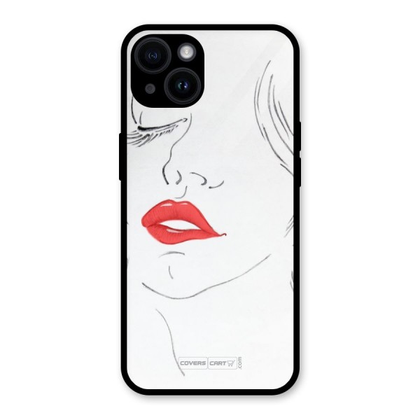 Classy Girl Glass Back Case for iPhone 14