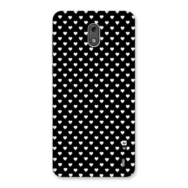 Classy Hearty Polka Back Case for Nokia 2