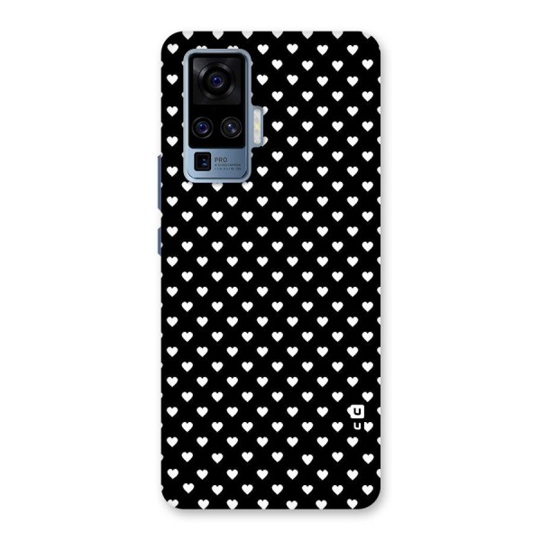 Classy Hearty Polka Back Case for Vivo X50 Pro