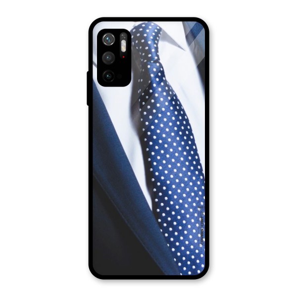 Classy Tie Glass Back Case for Poco M3 Pro 5G