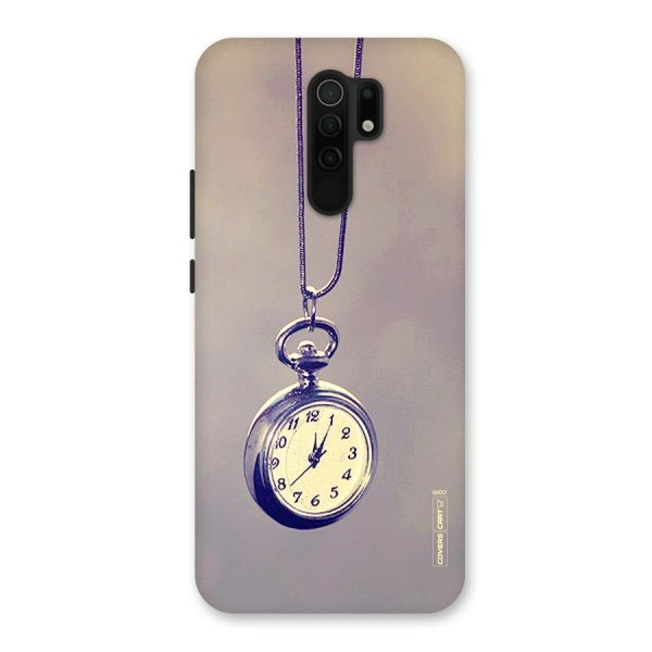 Clock Locket Back Case for Redmi 9 Prime