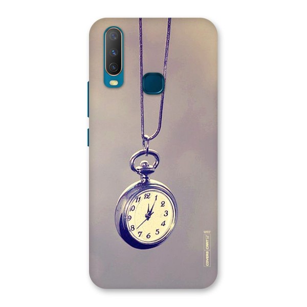 Clock Locket Back Case for Vivo Y12