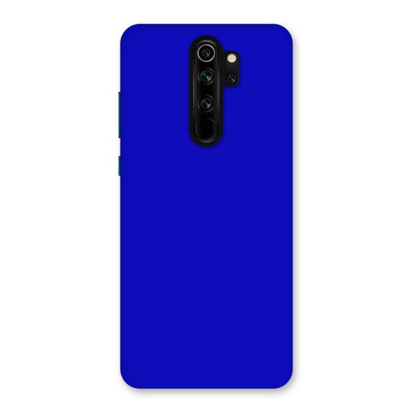 Cobalt Blue Back Case for Redmi Note 8 Pro