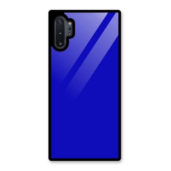 Cobalt Blue Glass Back Case for Galaxy Note 10 Plus