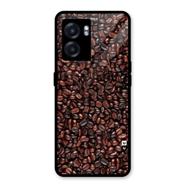 Cocoa Beans Glass Back Case for Oppo K10 (5G)