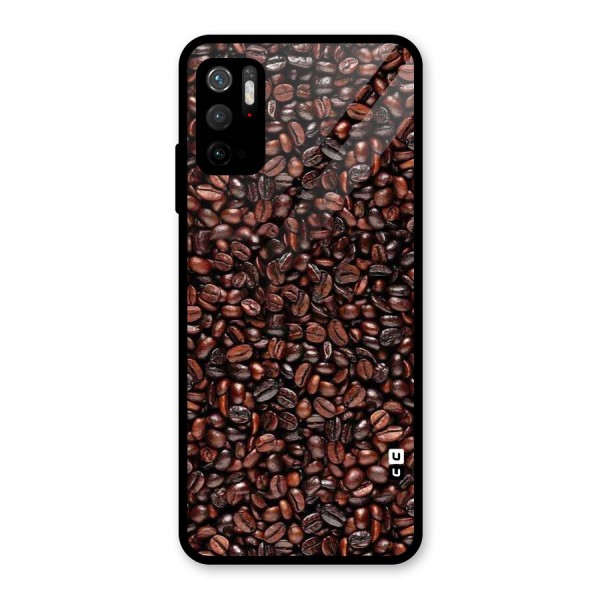 Cocoa Beans Glass Back Case for Poco M3 Pro 5G