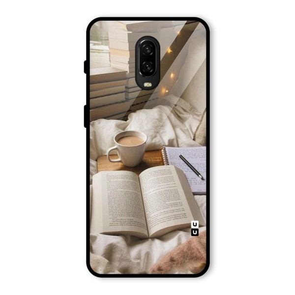 Coffee And Books Glass Back Case for OnePlus 6T