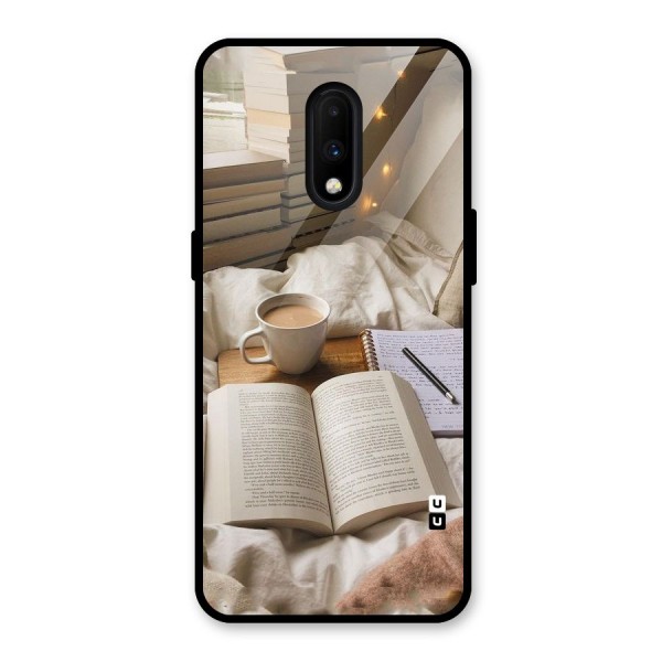 Coffee And Books Glass Back Case for OnePlus 7