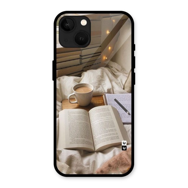 Coffee And Books Glass Back Case for iPhone 13