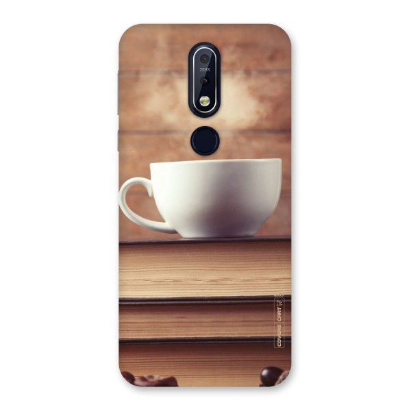 Coffee And Bookworm Back Case for Nokia 7.1