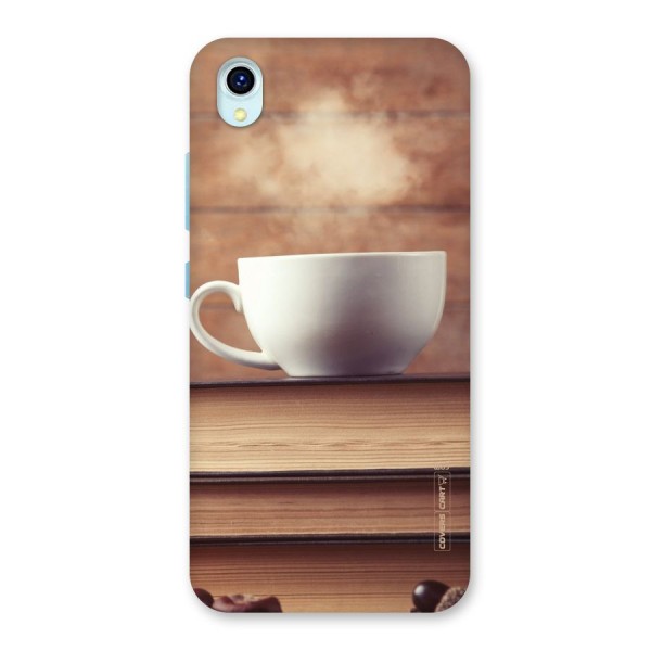 Coffee And Bookworm Back Case for Vivo Y1s