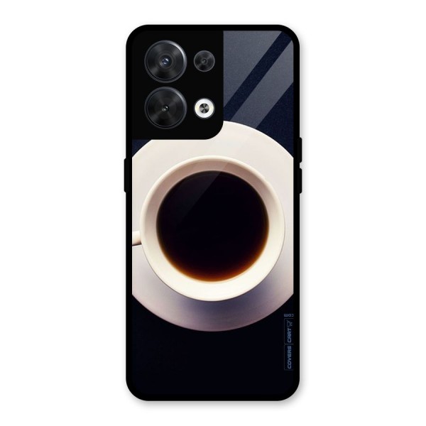 Coffee And Cookies Glass Back Case for Oppo Reno8 5G