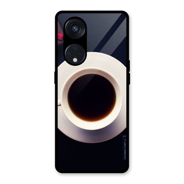 Coffee And Cookies Glass Back Case for Reno8 T 5G