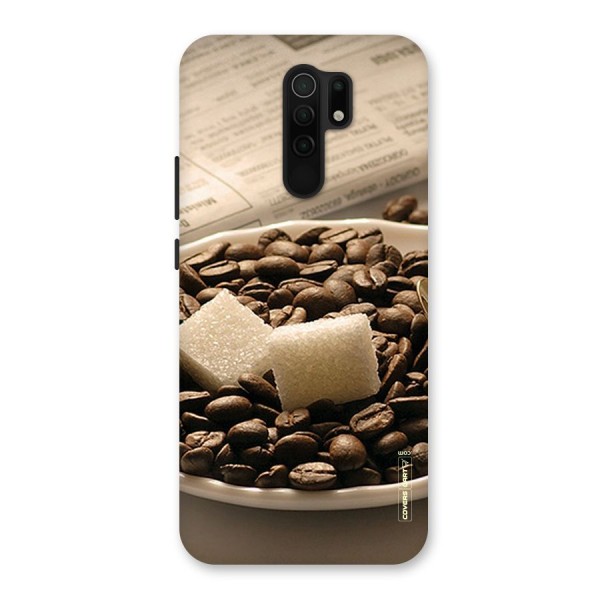 Coffee And Sugar Cubes Back Case for Poco M2