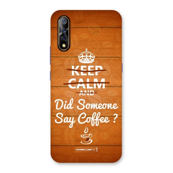 Coffee Ardour Back Case for Vivo Z1x