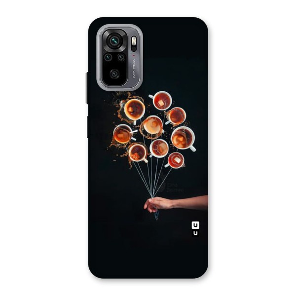 Coffee Balloon Back Case for Redmi Note 10