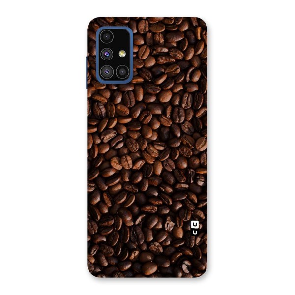 Coffee Beans Scattered Back Case for Galaxy M51