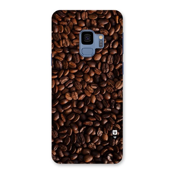 Coffee Beans Scattered Back Case for Galaxy S9