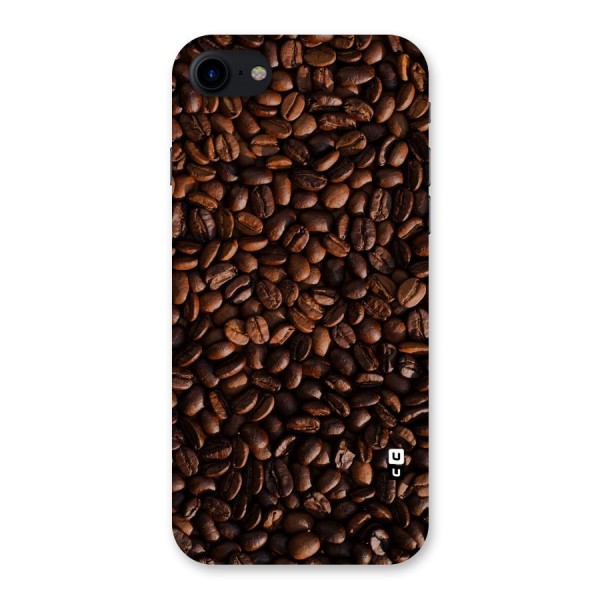 Coffee Beans Scattered Back Case for iPhone SE 2020